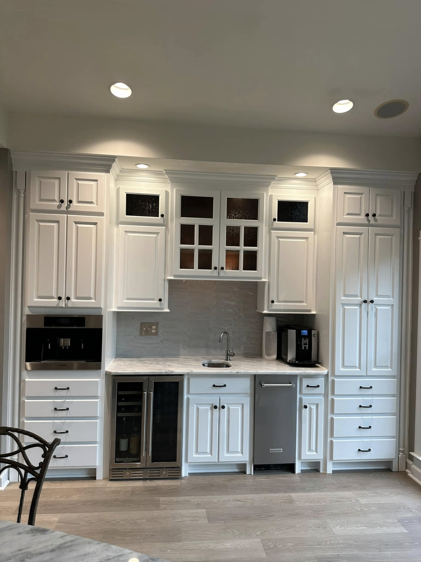Cabinet Refinishing after